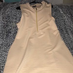 Tan Dress